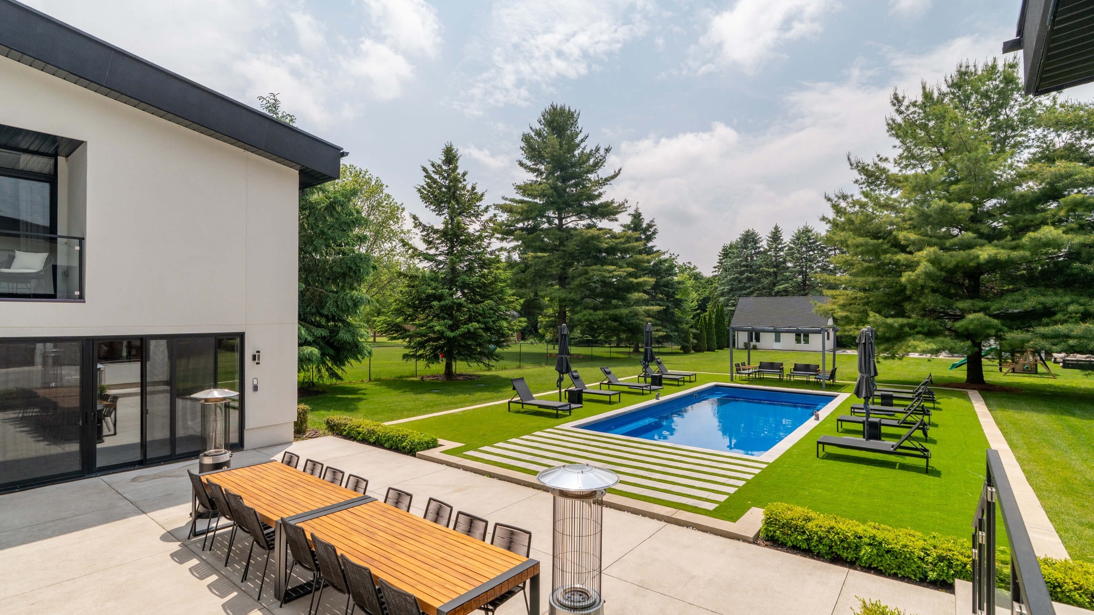 Modern home exterior